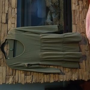 Army Green Wild Fable Dress